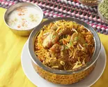 Chicken Biryani チキンビリヤニ 2100円(ニルワナム 南インド料理レストラン 神谷町店 Nirvanam South Indian restaurant Kamiyacho branch)