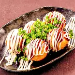 大阪定番『揚げたこ焼き』(丼ぶり・唐揚げ専門店【まんまん】)