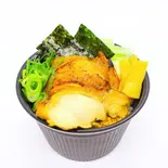 鶏キャベ オリーブペッパー醤油 並盛鶏そばスープ付（鶏そば かぐら屋 本店）