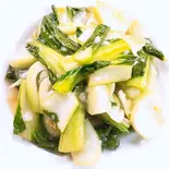 青梗菜のにんにく炒め【蒜泥青梗菜】(中華料理 聚楽園)