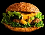 テリヤキチーズバーガー（CBS Bubble LAUNDRY DINER）