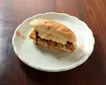 わらじかつサンド（うおよし食堂）