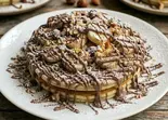 【New】Classic Pancakes with Nutella ＆ Banana 2枚(For2)ヌテラパンケーキ（West Georgia St.）