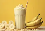 Banana shake バナナシェイク（NAMASTE ASIAN KITCHEN AND HALAL SHOP）