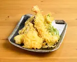 天ぷら盛り合わせ（蕎麦切りくろ 大通本店）