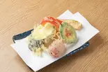 季節野菜天（Crispy and chewy by udon shin）