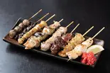 焼鳥8本盛（鮮魚と日本酒うおぽん大蔵 池袋総本店）