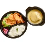 豚のオイル焼き＆ロールキャベツ1貫 (ご飯付)（【ロールキャベツ】洋食アカシア 新宿本店）