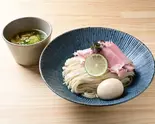 魚介薫る 鰹昆布水つけそば 汐 特製（中華そば無作）