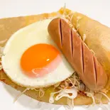 エッグソーセージくれーぷ（くれーぷくれーぷ）
