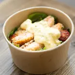 ノルウェーサーモンフライ丼（GRAND TABLE / 森山珈琲）