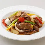 牛肉のXO醬炒め (XO醬牛肉)(広東料理 港味)