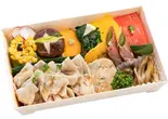 寿司と二度茹でたヘルシーな豚しゃぶ（LE a Table）