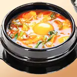スントゥブチゲ・순두부찌개（無名食堂）
