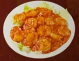 海老チリ Shrimp ＆ Chili（中国飯店 精華楼）