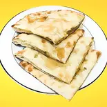 チーズハチミツナン Cheese Honey Nan（エスニック料理 ハベリ）