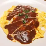 ふわとろオムライス デミグラスソース（うまいものDining 我流）