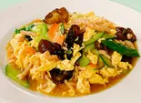 豚肉と玉子キクラゲ炒め-木须肉（大福源）