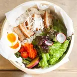 蒸篭チャーシューごはん（＆cafe BLANCHEUR）