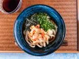かき揚げぶっかけうどん（ぶっかけうどん小太郎）