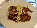 チリコンカルネブリトー Chile Con Carne Burrito（SOL TOKYO メキシコ料理）