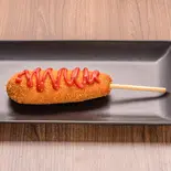 チーズホットドッグ CHEESE CORN DOG（韓国料理 明洞チキン  上野店 Korean Food Fried Chicken）