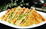 ネギパン(葱油饼)Scallion Pancake（晧月麻辣湯）