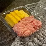 おつまみネギトロ&厚焼き玉子(魚丼 西新テングッドシティ店)