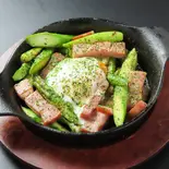 アスパラベーコン（お好み焼き居酒屋 のすえもん 今池店）