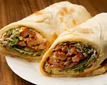 インドのチキンティッカナンサンド( Chicken Tikka Naan Roll)（シブシャンカル 七隈店）