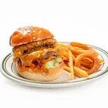 ダブルパティチーズバーガー（MARY BURGER 都立家政店）
