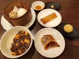 飲茶セット+胡麻団子+ミニ麻婆飯(HACHI)