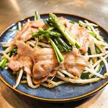 豚ニラもやし炒め（みつや 麻布十番店）