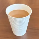 ホットカフェオレ（cafeクオリア）