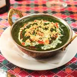キーマほうれん草カレー Keema Spinach Curry(【カレーの名店】 インド料理 ビニタダイニング BINITA DINING)
