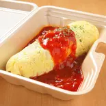 濃厚トマトソースオムライス（台湾CAFÉ げんかい茶屋 札幌店）