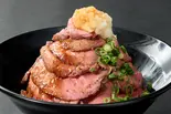 おろしポン酢のローストビーフ丼 Radish Ponzu Roast Beef Bowl（濃厚ローストビーフとハラミ丼「タルビー」 久米川店）