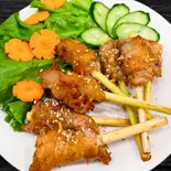 THIT NUONG CUON SAレモングラス焼肉ロール(6本)（Xin Chao Viet Nam Ikebukuro）