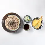天丼セット（蕎麦切りくろ 北24条店）