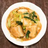 豚バラ肉のあんかけご飯(龍盛菜館 水天宮店)