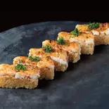 Aburi海老押し鮨(6貫)(Aburi TORA-熟成鮨と炙り鮨- 自由が丘店)