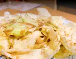 アンチョビキャベツ（炭火もつ焼 もつ鍋  豚一）
