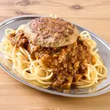 ハンバーグ＆ミートソース Hamburg steak＆Meat Sauce（スパゲティの店『神田ナポリタン』 下高井戸店）