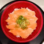 サーモン丼（ごはん屋 宝鮮）