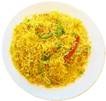 VEG BIRIYANI / ベジタリアンビリヤニ（HABIBI FRIED CHICKEN）