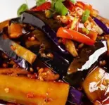 豚肉とナス甘辛炒め:鱼香茄子(中華逸品)