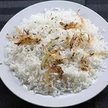 【56】ジーラライス/Jeera Rice（インド料理 ニュータージマハルエベレスト 西九条店）
