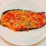 丸ナスのホイル焼き（串門‐創作中国料理）