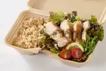 【お試し】グリルチキンと玄米セット Trial Grill chicken and brown rice set（【ヘルシー＆高タンパク弁当】鶏あえずタンパク 東別院店）