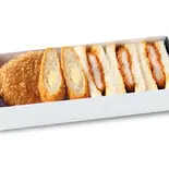 パン尽くしとオランダかつ（濵かつ 福岡大池店）